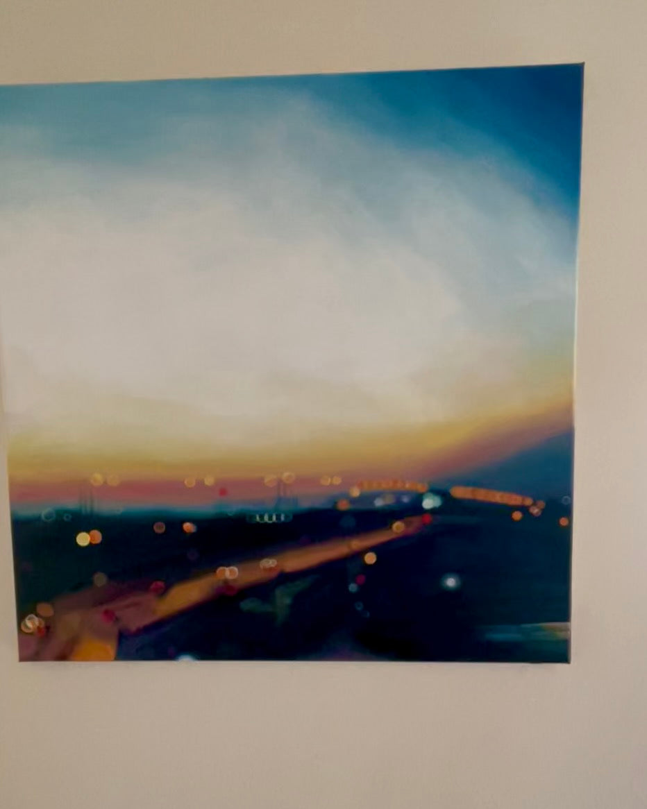 On My Way, Original oil on canvas