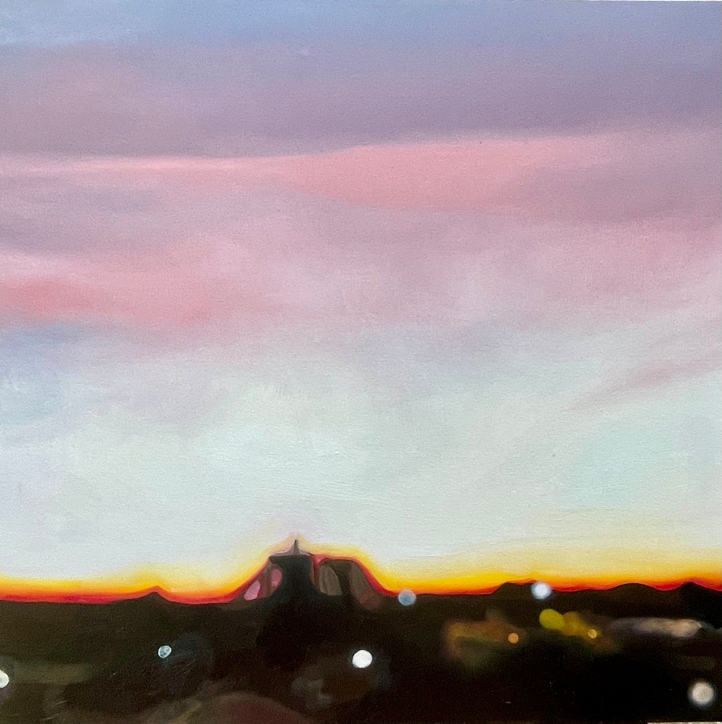 Sunrise #1, Original oil on canvas