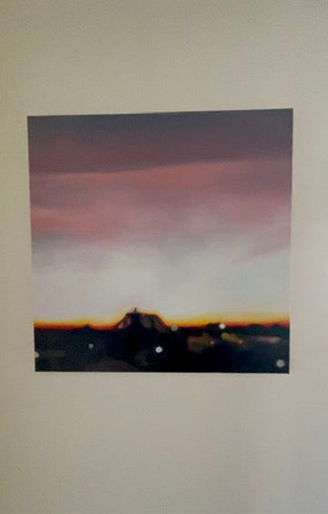 Sunrise #1, Original oil on canvas